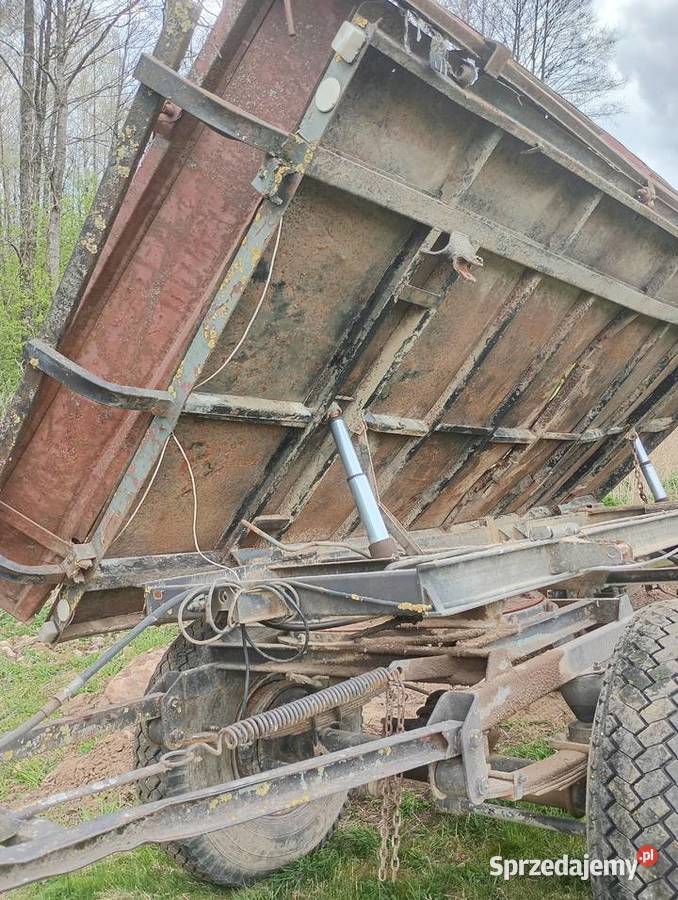 Przyczepa wywrotka hl 6011 platforma nieuszkodzony