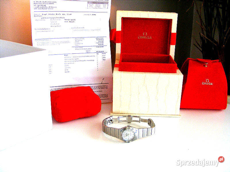 Omega Constellation Diamond Mother of Pearl łódzkie Zgierz