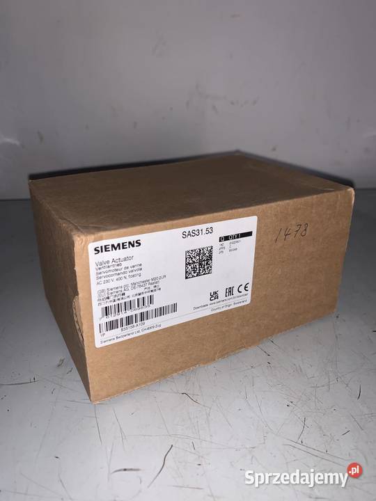 Siemens SAS3153 Siłownik elektromechaniczny Pozostałe