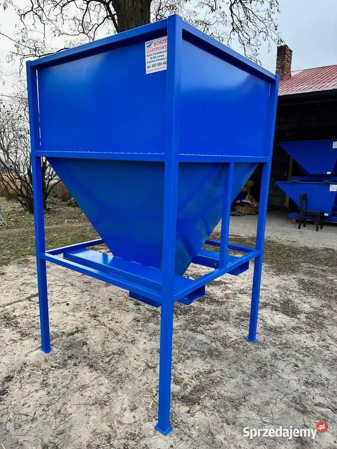Kosz zasypowy workownica do big bag 3 m3 Niedrzew Pierwszy