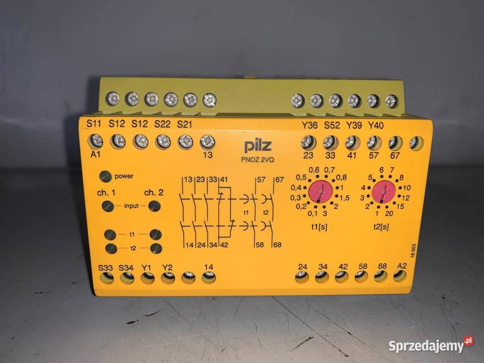 Pilz PNOZ 2VQ 24VDC 3no 1nc 2not 774013 Warszawa