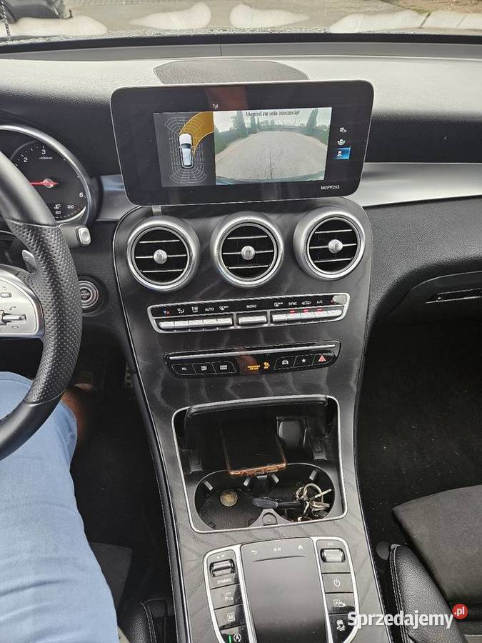 Mercedes glc 4matic 200d amg łopatki zmiany biegów
