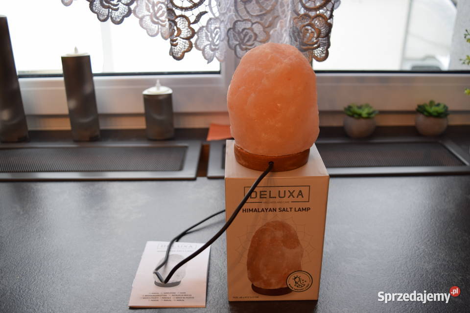 Lampka Nocna Solna z Solą Himalajską USB Okazja Olsztyn