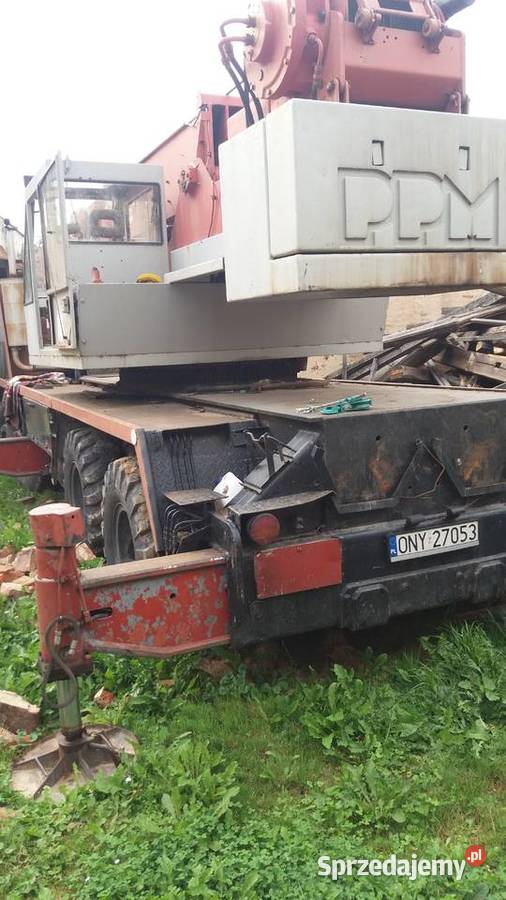 Dźwig POCLAIN 28Ton Rok produkcji 1980 opolskie Paczków