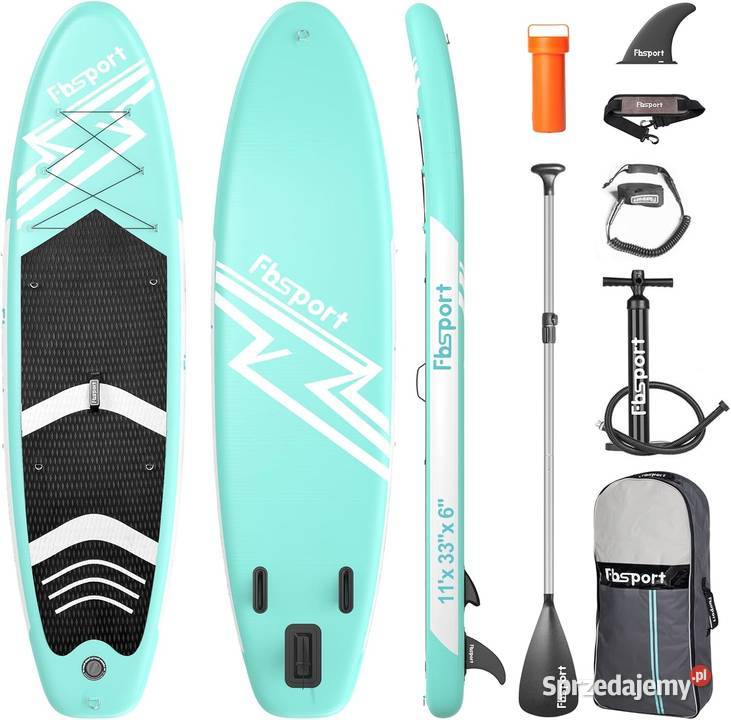 Deska SUP FBSPORT 320 Zestaw Akcesoriów Wadowice sprzedam