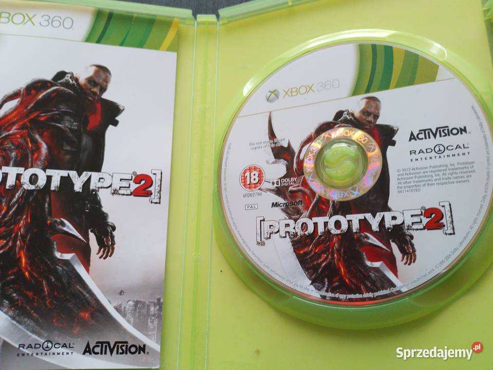 Prototype 2 xbox360 Kultura i Rozrywka małopolskie