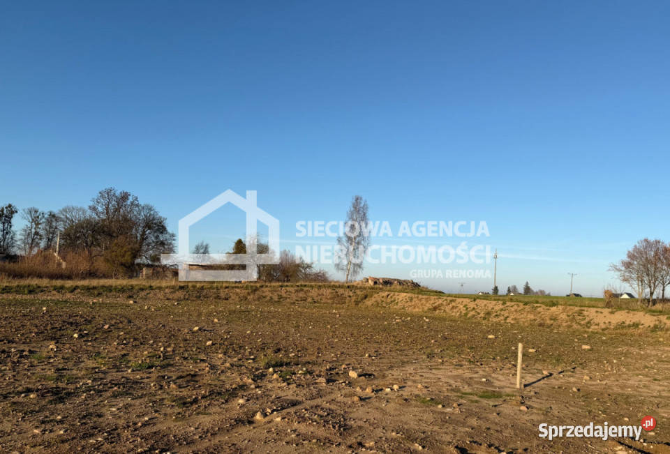 Działka Glincz 1286m2 pomorskie