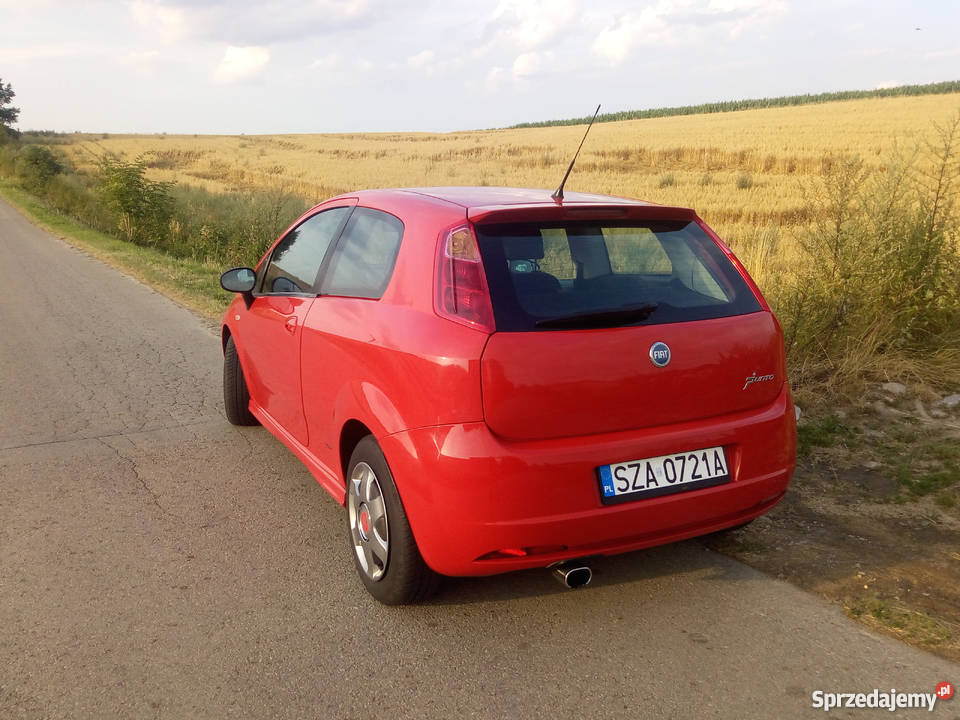 Fiat Grande Punto Wersja Sport 19JTD 130 Gugiaro ASR (kontrola trakcji) śląskie