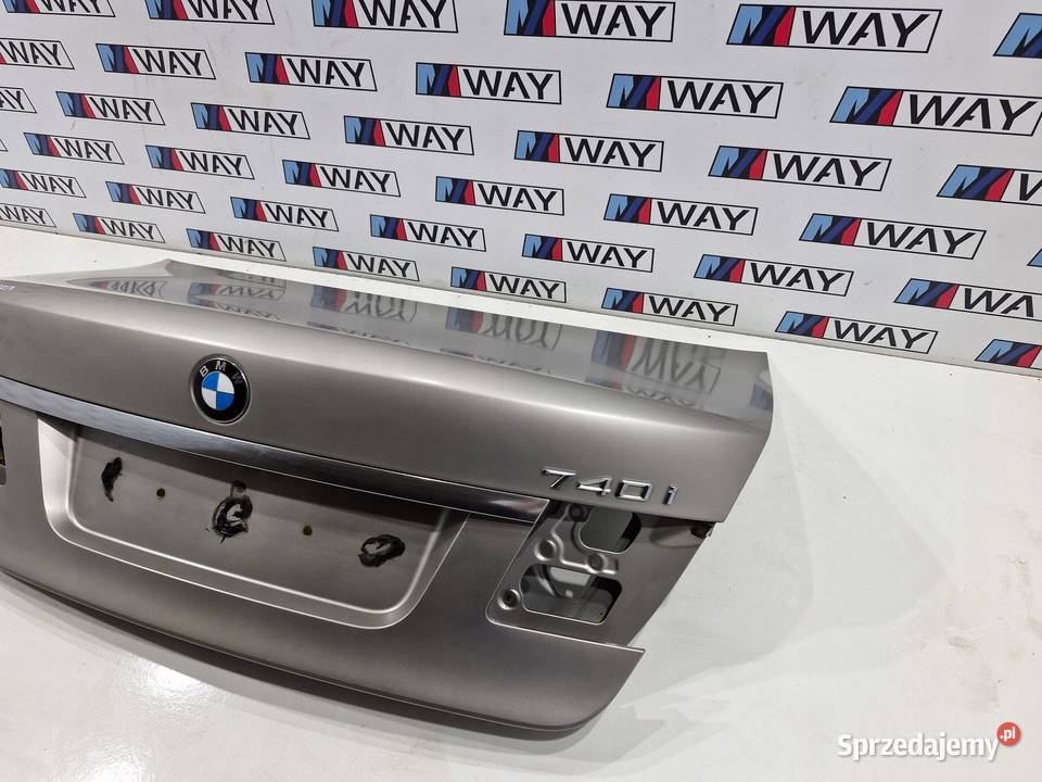 BMW 7 F01 KLAPA BAGAŻNIKA TYŁ TYLNA A72 Motoryzacja dolnośląskie