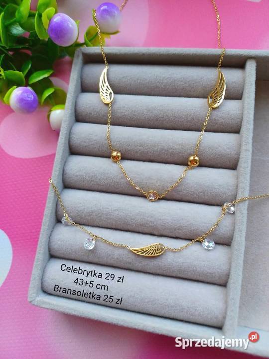 Komplet biżuterii skrzydełko mazowieckie Legionowo