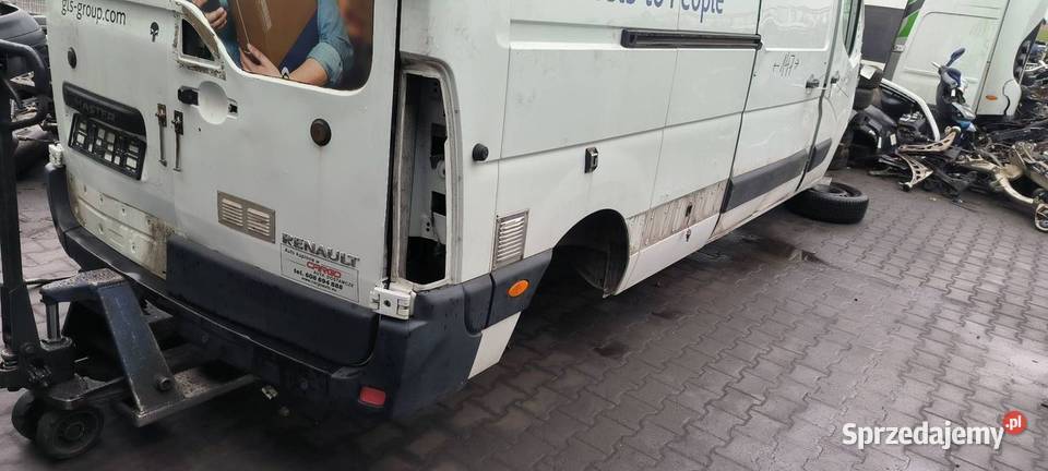 ĆWIARTKA BŁOTNIK PRAWY TYŁ RENAULT MASTER III Lipno