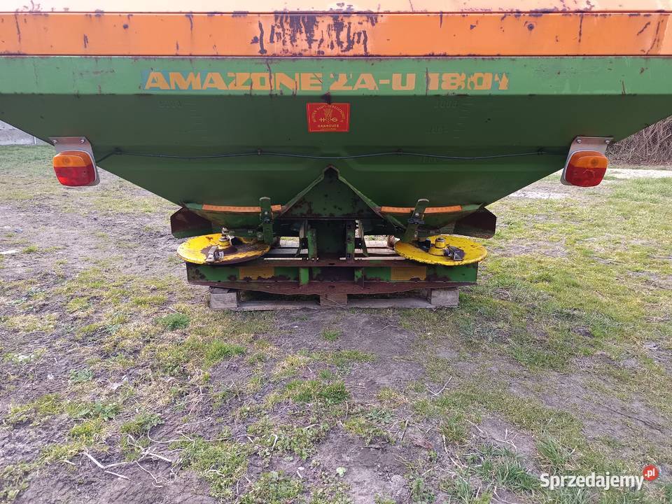 Rozsiewacz nawozów amazone zau 1801 zau zam