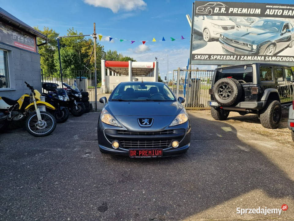 Peugeot 207 CC 16 Benzyna 120 Cabrio Klima VAT marża pomorskie Słupsk sprzedam