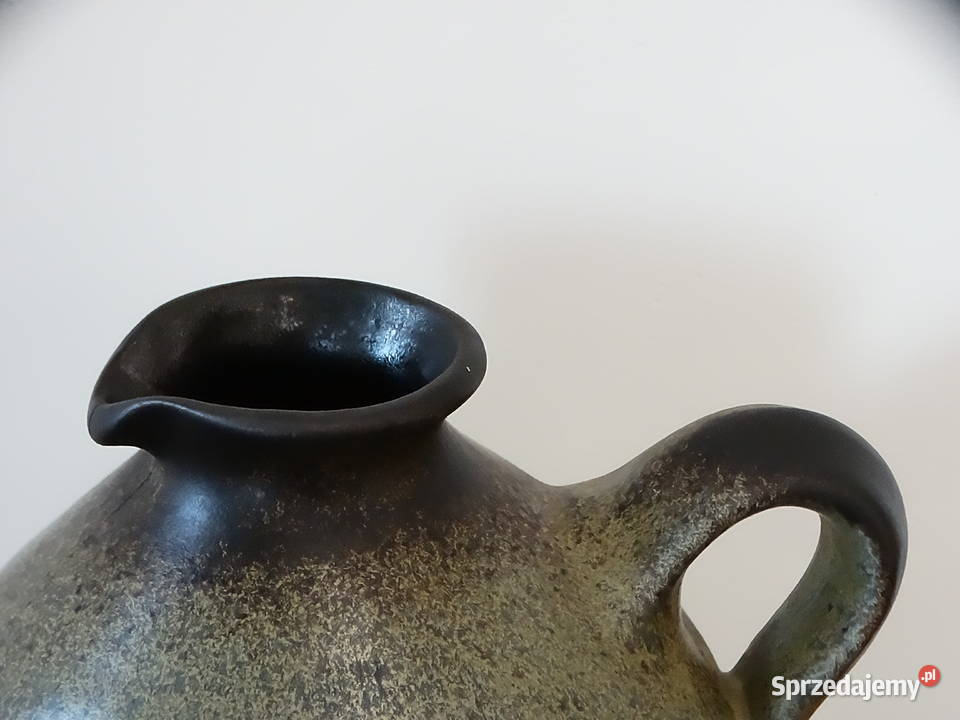 Wazon dzban ceramiczny Carstens Tpferrei vintage Biłgoraj