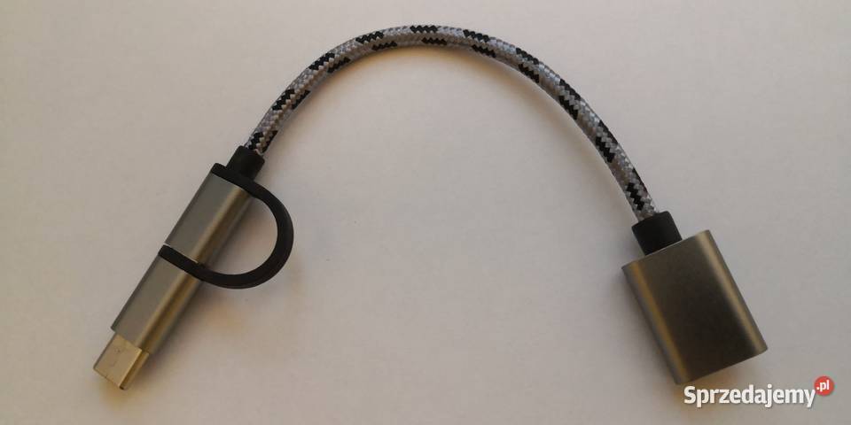 2w1 Przejściówka Adapter OTG Micro USBC na USB kujawsko-pomorskie Toruń