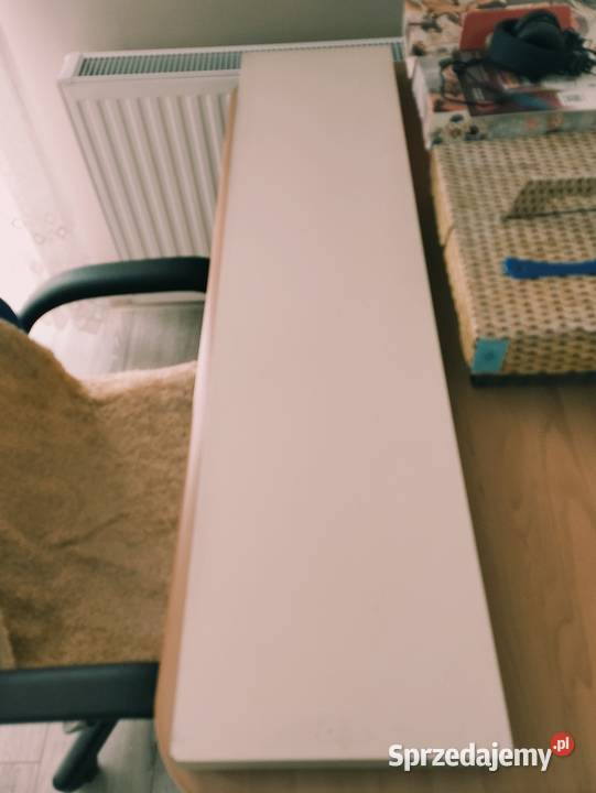 półka biała ukryte mocowania dostępne 3 sztuki Półki Poznań sprzedam