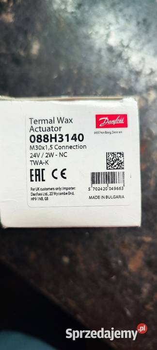 Siłowniki sterowniki zawory grzejnik Włoszczowa