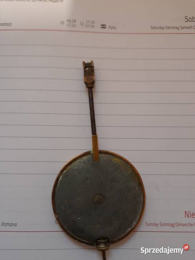 Wahadło do zegara wiszącego ściennego ścienny Zegary Rzeszów