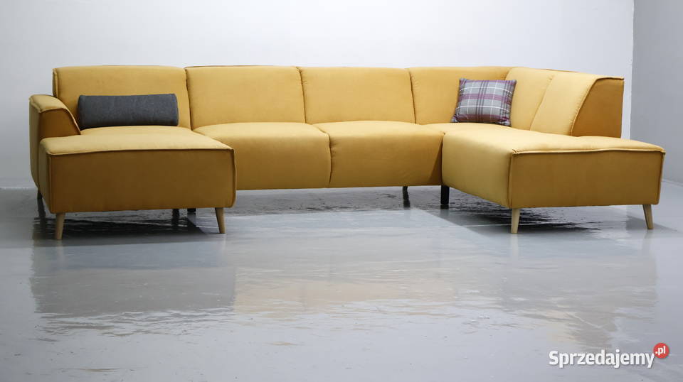 TRC Nowe Wielkie U narożnik rogówka kanapa kolor 190cm