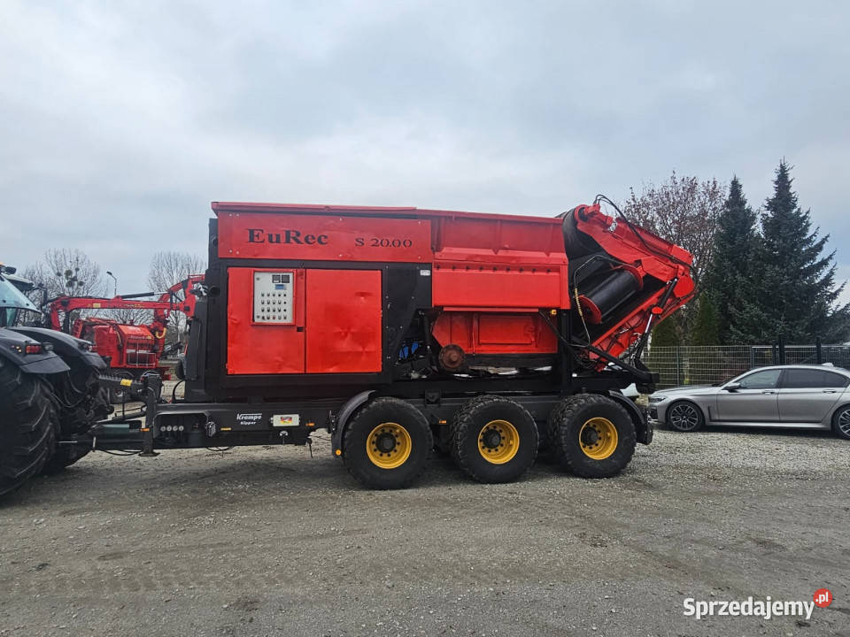 Rozdrabniacz dwuwałowy Eurec Krzykosy sprzedam