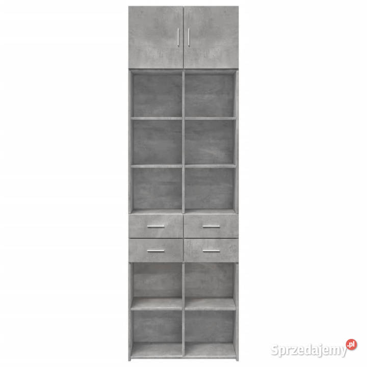 Szafka szarość betonu 70x425x225 materiał Warszawa