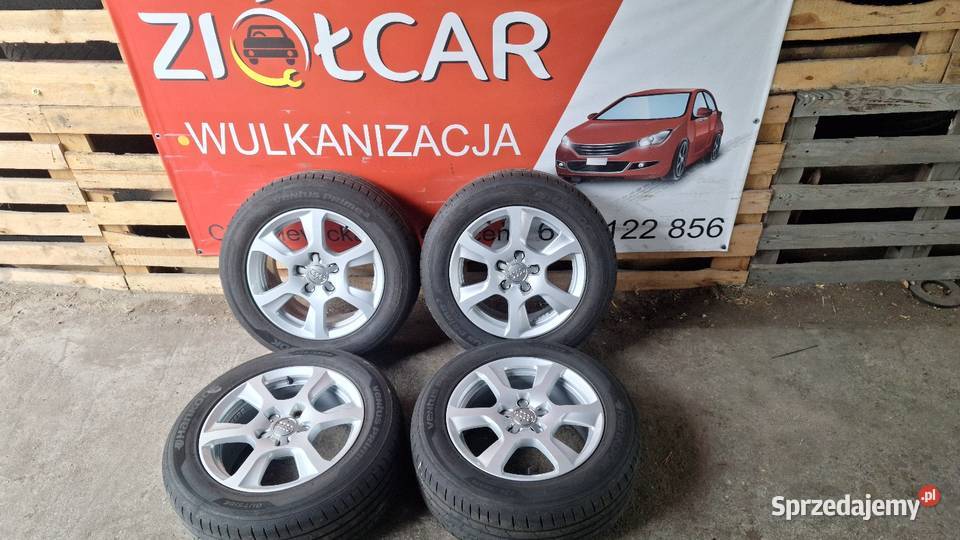 Alufelgi 5x112 16 ET45 Audi A4 B8 B9 A6 C6 A3 Średnica 16"