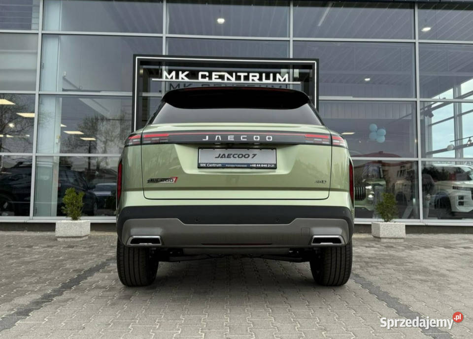 Jaecoo 7 16 TGDI DCT7 AWD 147 Offroad 2024 czujnik deszczu łódzkie