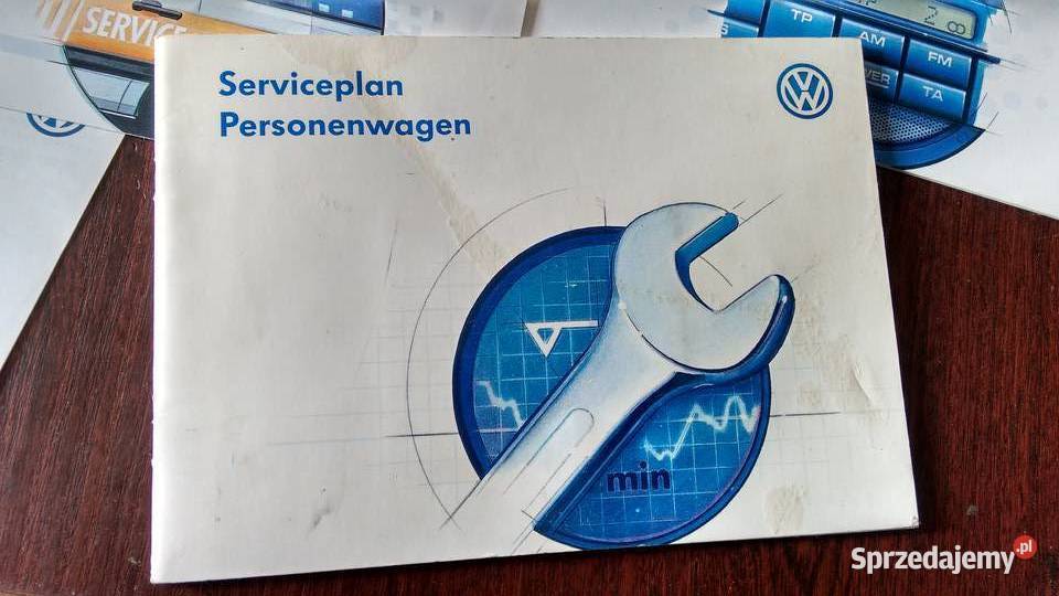 Golf3 TDI ksiazka serwisowa instrukcje opisy Stalowa Wola