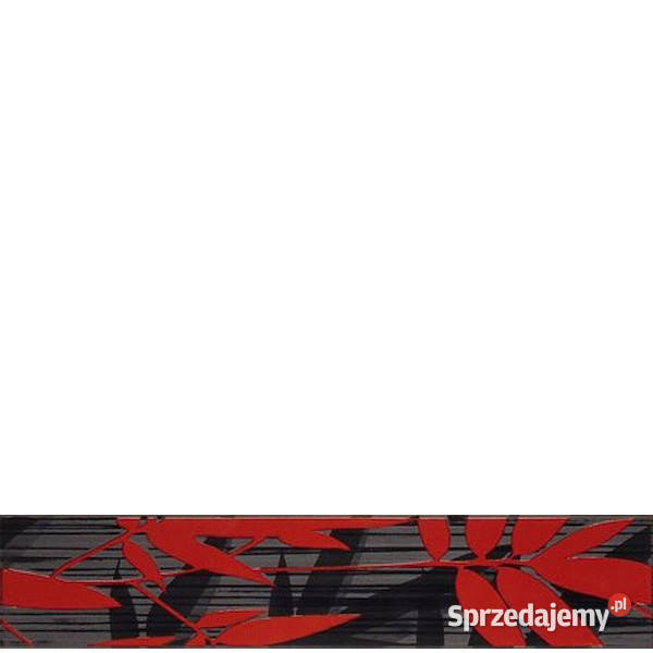 Fargesia grafit listwa 74 x 36 Domino Tubądzin Białogard