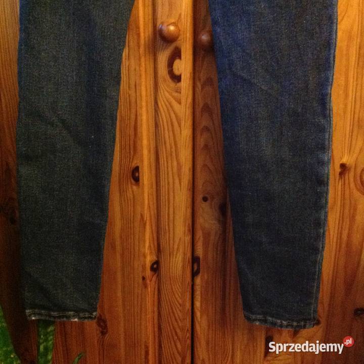 Jeansy Look nowe kolor granat ciemny niebieski małopolskie Kraków