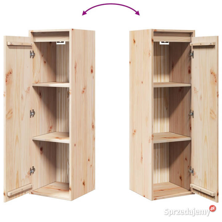 Szafka ścienna 30x30x100 lite drewno sosnowe Warszawa