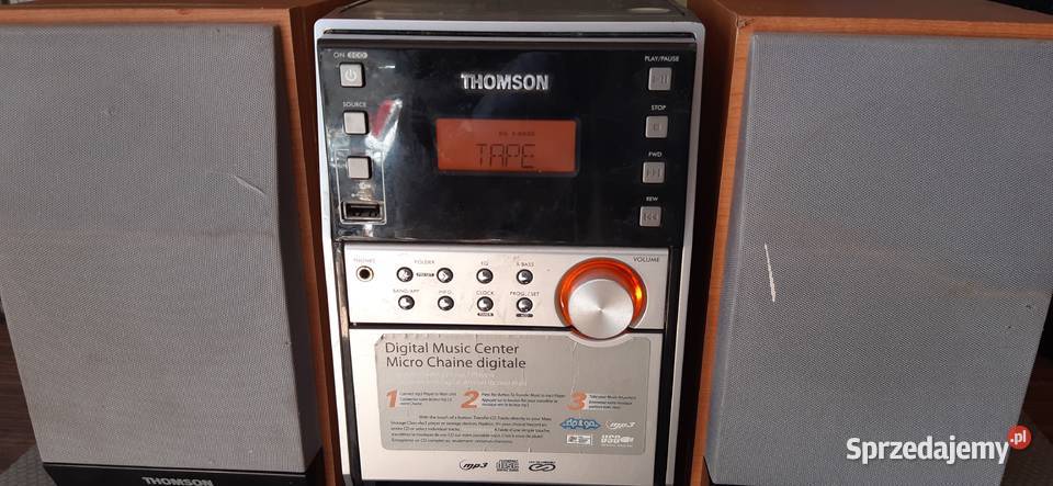 Thomson CS90 usb music cd radio tape Łódź