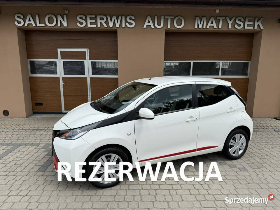 Toyota Aygo Rezerwacja II 2014 Aygo śląskie Orzech