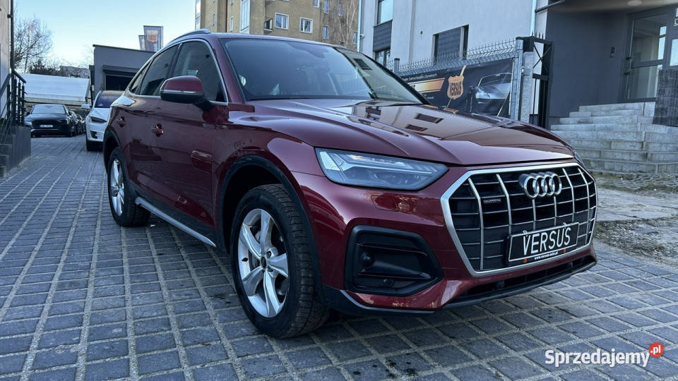 Audi Q5 Sportback FV 23 Quattro Full Martwe Pole lakier metallic Gdynia
