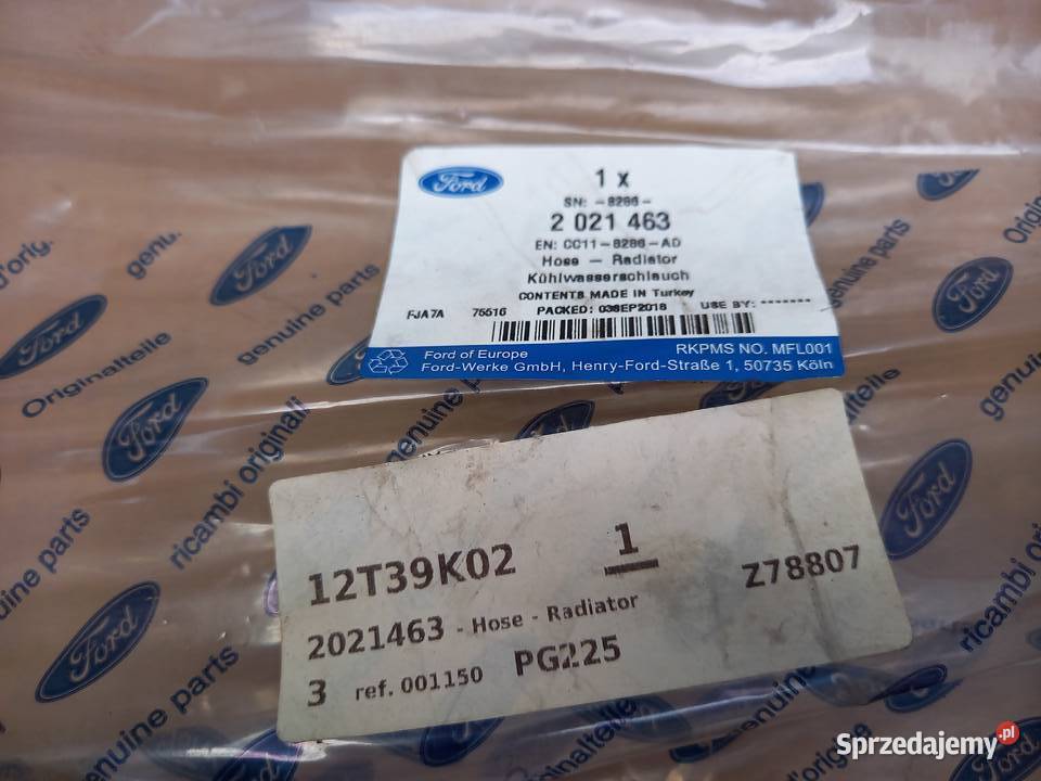 2021463 Przewód ukłchłodzenia Ford Transit Kraków