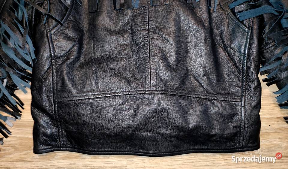 Ramoneska Kurtka Motocyklowa Skórzana L Gdańsk