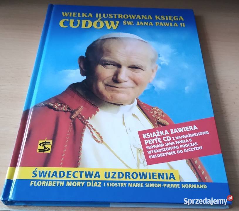 Wielka ilustrowana księga cudów św Jana Pawła II Gdańsk sprzedam