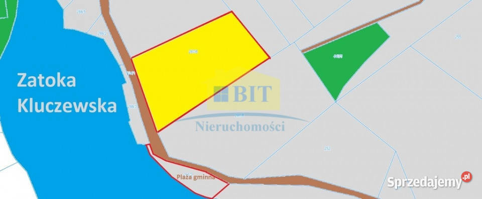 Działka 212 ha jeziorze Drawskim rolna Kluczewo