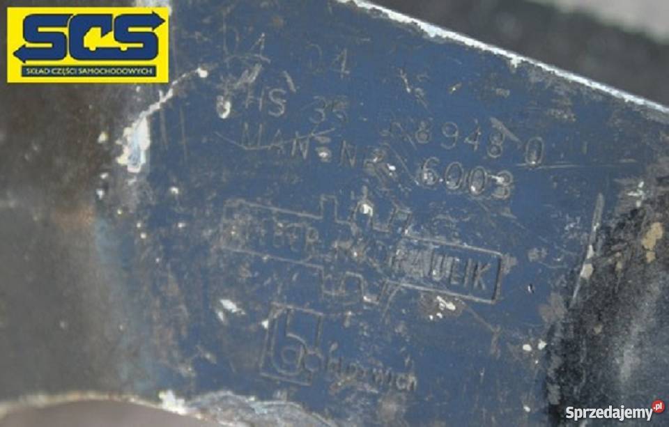 MAN TGA TGX TGS ZAMEK KABINY RYGIEL ORYGINAŁ Bieleń