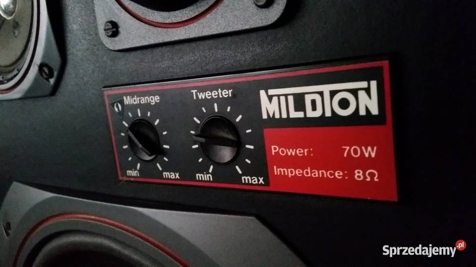 Kolumny głośniki unitra tonsil altus MILDTON 70 pomorskie