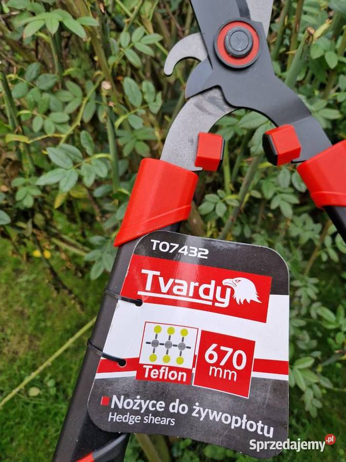 Nożyce do Żywopłotu Faliste 670mm PTFE Tvardy wielkopolskie Głogowa