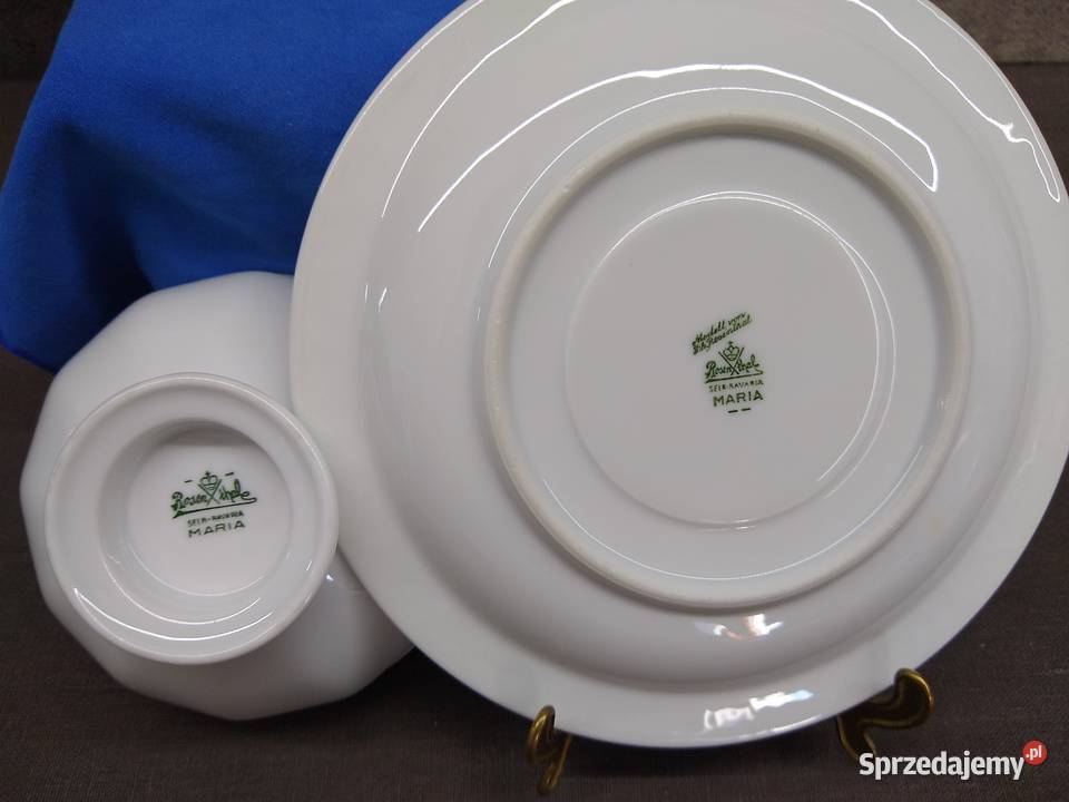 Filiżanka do herbaty Rosenthal Biała Maria Selb Porcelana i szkło Kalisz