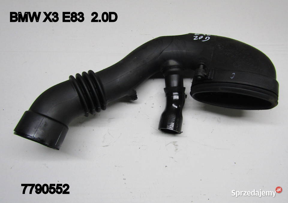 PRZEWÓD POWIETRZAODMA BMW X3 E83 20D 7790552 Mysłaków