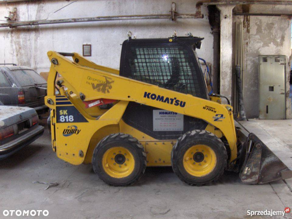 komatsu sk 818 Łapy sprzedam
