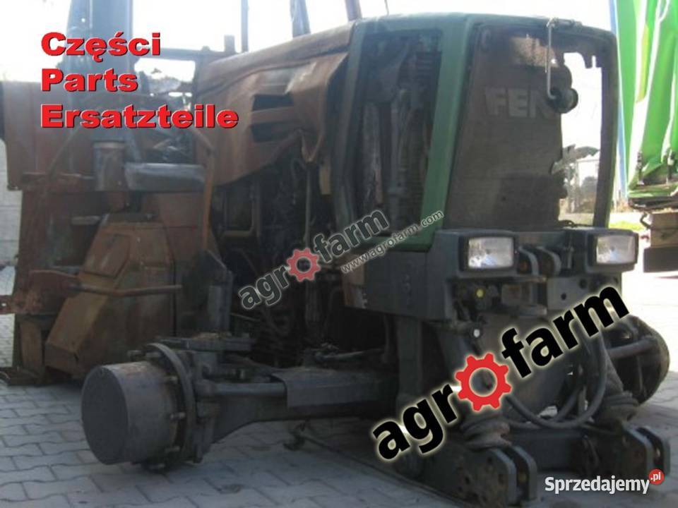 Fendt 924 części silnik skrzynia biegów oś wał Byków