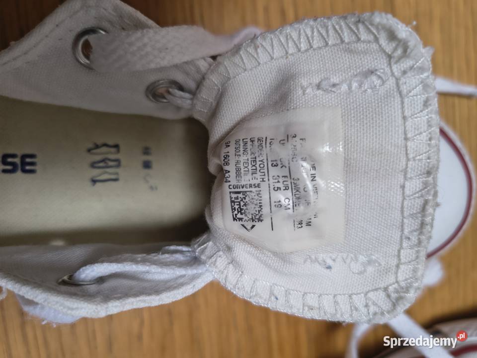 Buty trampki Converse rozmiar 315 Sienno