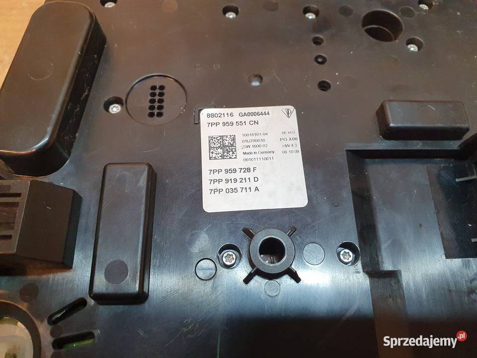PORSCHE PANAMERA 970 PANEL STEROWANIA GÓRNY Międzychód