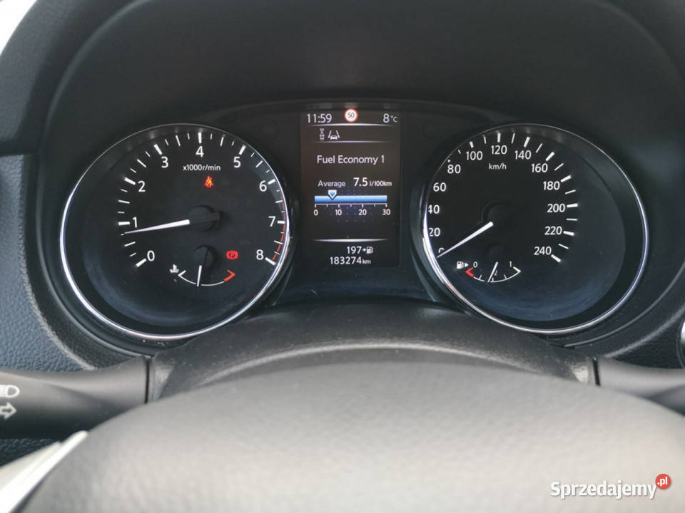 Nissan Qashqai 12 116 Led Tempomat Nawi Kamera elektryczne lusterka Strzegom