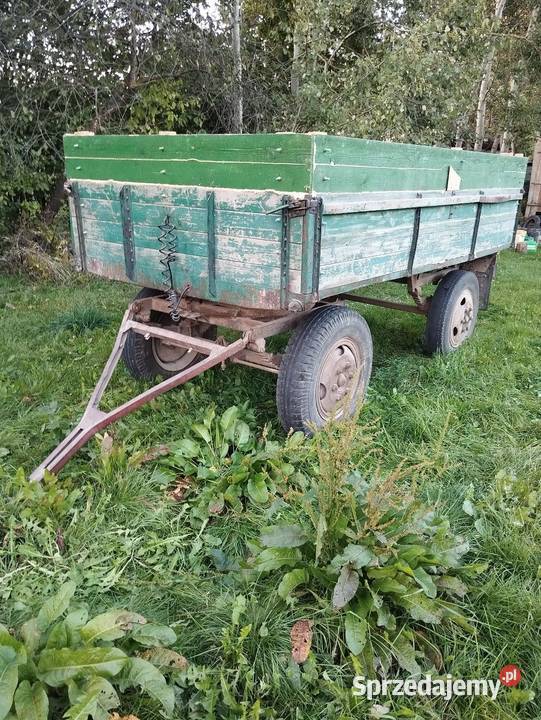 Przyczepa d44 sztywna Przyczepy rolnicze lubelskie Maszów