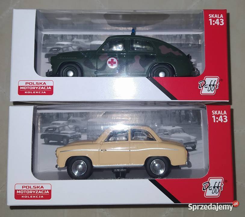 Modele kolekcjonerskie w skali 143 Gdańsk